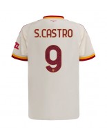 AS Roma Santiago Castro #9 Venkovní Dres 2026-27 Krátký Rukáv